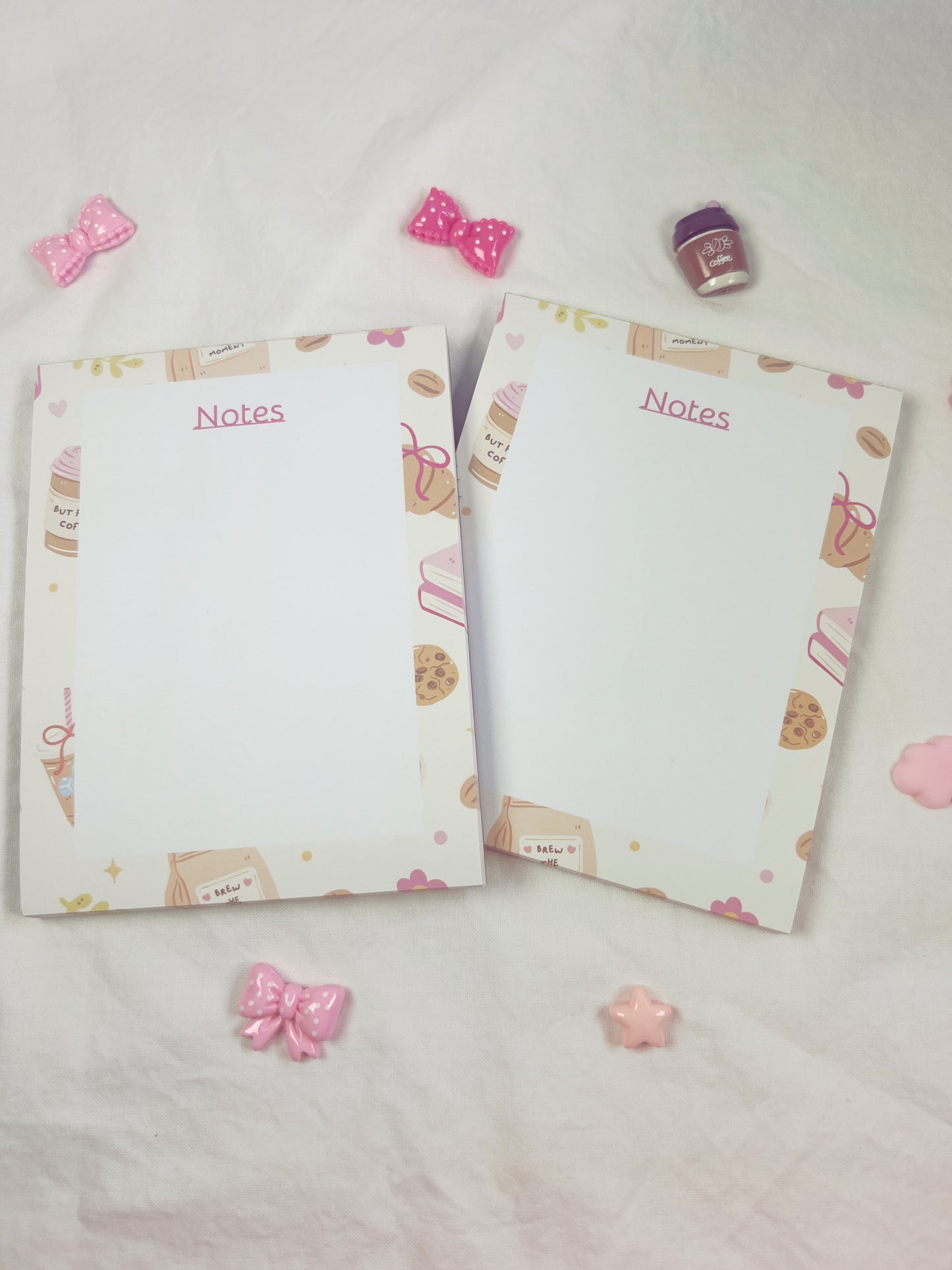 Girlie Coffee Notepads 🎀