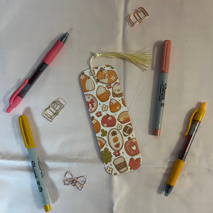 Yummy Fall Cookie Bookmark 💖