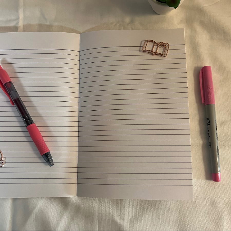 Cozy Pink Picnic Journal