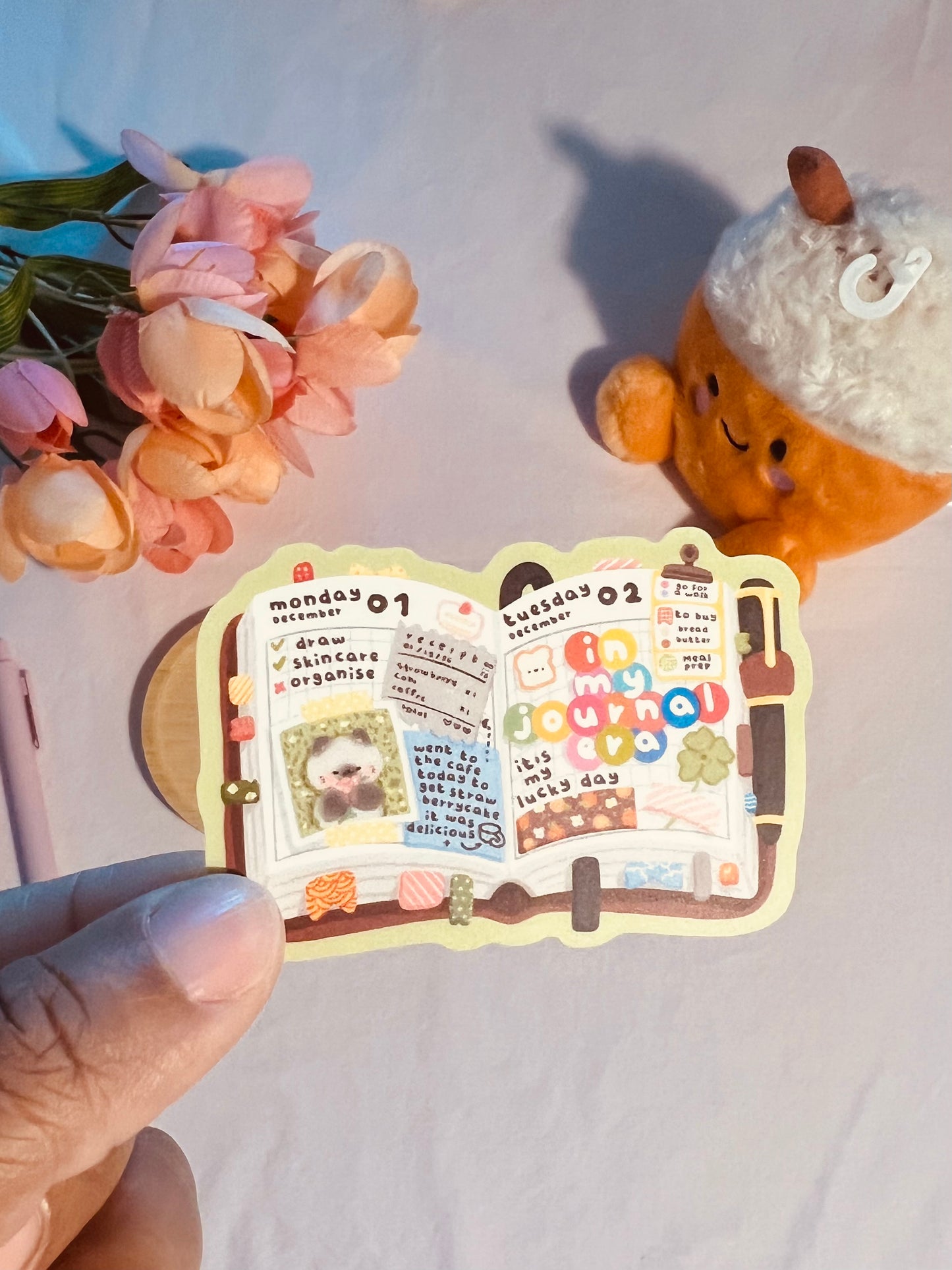 In my journal era sticker